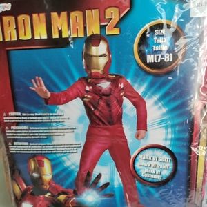 Child iron Man 2 costumes size large 10/12
